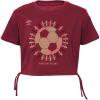 imageUmbro Girls Cinched Bottom TeeRhubarb