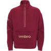 imageUmbro Girls Pullover Halfzip JacketRhubarbMineral Pink