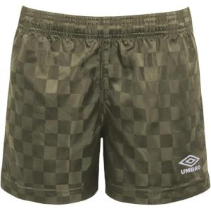 imageUmbro Girls Checkerboard ShortBurnt Olive