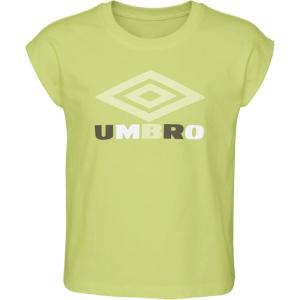 imageUmbro Girls Muscle TeeSunny Lime