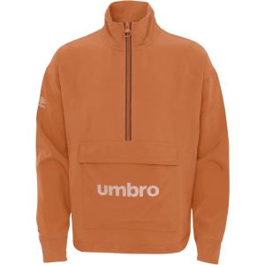 imageUmbro Girls Pullover Halfzip JacketGingersnapPink Clay