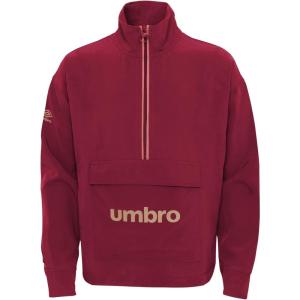 imageUmbro Girls Pullover Halfzip JacketRhubarbMineral Pink