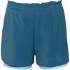imageUmbro Girls 2 in 1 Running ShortBlue CoralEggshell Blue