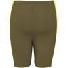 imageUmbro Girls High Waisted Bike ShortBurnt OliveSunny Lime