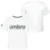 imageUmbro Umrbo Girls Illusion TeeWhiteBlack Beauty