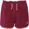 imageUmbro Girls 2 in 1 Running ShortRhubarbMineral Pink