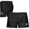 imageUmbro Womens Checkerboard ShortBlack BeautyWhite