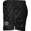 imageUmbro Womens Checkerboard ShortBlack BeautyWhite