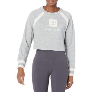 imageUmbro Womens Pullover SweatshirtHeather Grey