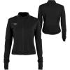 imageUmbro Womens Pivot Mock Neck Full Zip Knit TopBlack Beauty