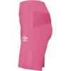 imageUmbro Womens Training Biker ShortFucshia FedoraMarshmallow