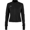 imageUmbro Womens Pivot Mock Neck Full Zip Knit TopBlack Beauty