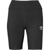 imageUmbro Womens Training Biker ShortBlack BeautyWhite