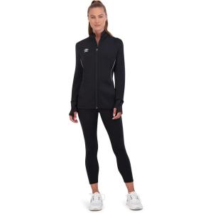 imageUmbro Womens Full Zip Knit JacketBlack