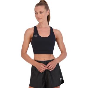 imageUmbro Womens Long Line Sport BraBlack