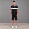 imageUmbro Mens 14 Zip French Terry PoloBlack