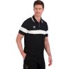 imageUmbro Mens 14 Zip French Terry PoloBlack