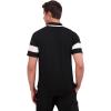 imageUmbro Mens 14 Zip French Terry PoloBlack