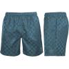 imageUmbro Mens Checkerboard ShortIndian TealSilver Blue