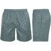 imageUmbro Mens Checkerboard ShortSilver BlueIndian Teal