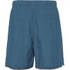 imageUmbro Mens Solid Crinkle Nylon ShortIndian TealSilver Blue