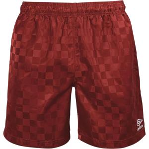 imageUmbro Mens Checkerboard ShortMerlot