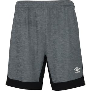 imageUmbro Mens Melange Training ShortBlack BeautyWhite