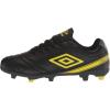 imageUmbro Boys Classico X Fg Jr Soccer CleatBlackYellow
