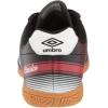 imageUmbro Boys Classico X Jr Indoor Soccer ShoeBlackWhiteRed