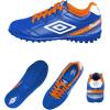 imageUmbro Boys Classico X Tf Jr Soccer Turf ShoeBlueWhiteOrange