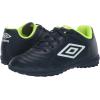 imageUmbro Boys Classico Xi Tf Jr Soccer Turf ShoeNavyWhiteSafety Yellow
