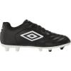 imageUmbro Boys Classico11 Fg Jr Soccer CleatBlackWhite
