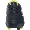 imageUmbro Boys Classico11 Fg Jr Soccer CleatNavyWhiteSafety Yellow