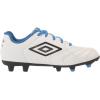 imageUmbro Boys Classico11 Fg Jr Soccer CleatWhiteBlackBlue