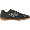 imageUmbro Mens Classico Xi Ic Indoor Soccer ShoeBlackGrey