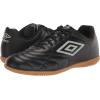 imageUmbro Mens Classico Xi Ic Indoor Soccer ShoeBlackGrey