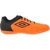 imageUmbro Mens Classico Xi Ic Indoor Soccer ShoeOrangeBlackWhite