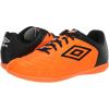 imageUmbro Mens Classico Xi Ic Indoor Soccer ShoeOrangeBlackWhite