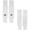 imageUmbro Mens Club Footless Sock SleeveWhiteBlack