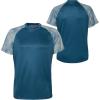 imageUmbro Mens Pro Training Graphic Sleeve Jersey TeeBlue Coral  Chinois Green
