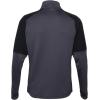 imageUmbro Mens Pro Training Hybrid 12 Zip TopPeriscope  Black  Limeade