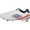 imageUmbro Boys Classico X Fg Jr Soccer CleatWhteNavyRed