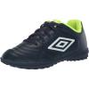 imageUmbro Boys Classico Xi Tf Jr Soccer Turf ShoeNavyWhiteSafety Yellow