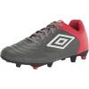 Gunmetal/White/Red