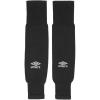 imageUmbro Mens Club Footless Sock SleeveBlackWhite