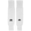 imageUmbro Mens Club Footless Sock SleeveWhiteBlack