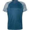 imageUmbro Mens Pro Training Graphic Sleeve Jersey TeeBlue Coral  Chinois Green