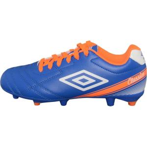 imageUmbro Boys Classico X Fg Jr Soccer CleatBlueWhiteOrange