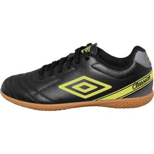 imageUmbro Boys Classico X Jr Indoor Soccer ShoeBlackYellow