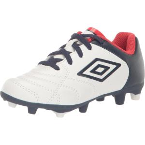 imageUmbro Boys Classico11 Fg Jr Soccer CleatWhiteNavyRed